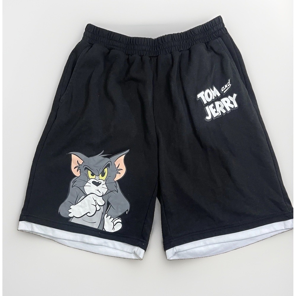 Tom & Jerry Black Cat & Mouse Short XL